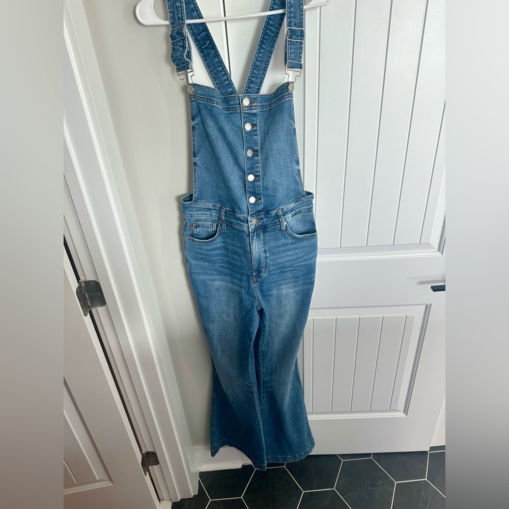 NEVER WORN!! The absolute cutest Judy Blue overalls. Perfect condition. SZ LG